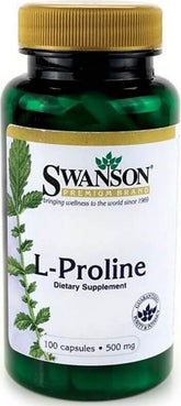 - Prolin L - Prolină 500mg 100 capsule de la SWANSON